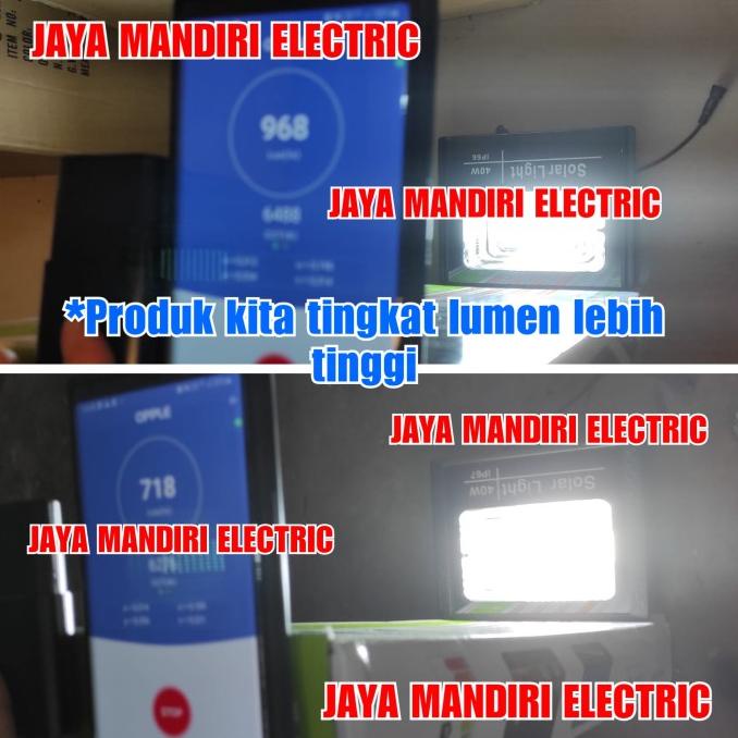 Lampu Sorot Led Tenaga Surya 40 Watt Solar Cell 40Watt Panel 40W