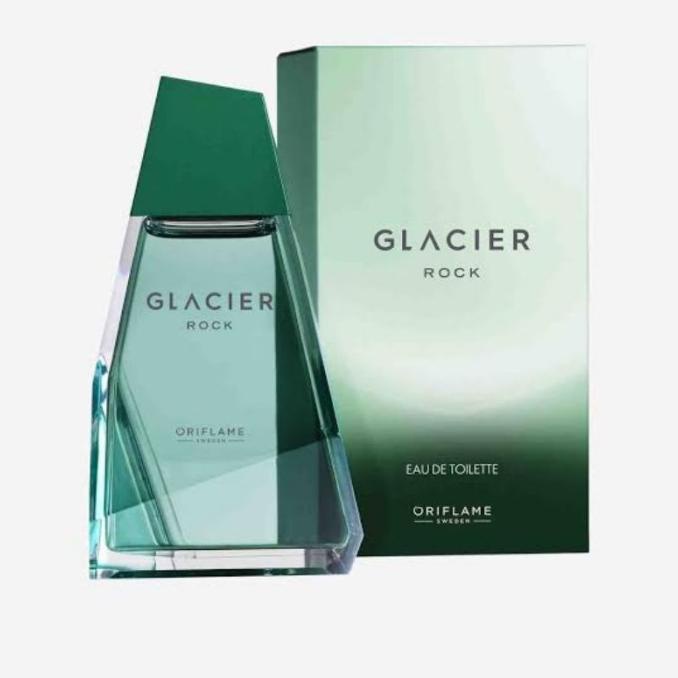 ORIFLAME PARFUM PRIA GLACIER ROCK HIJAU EDT