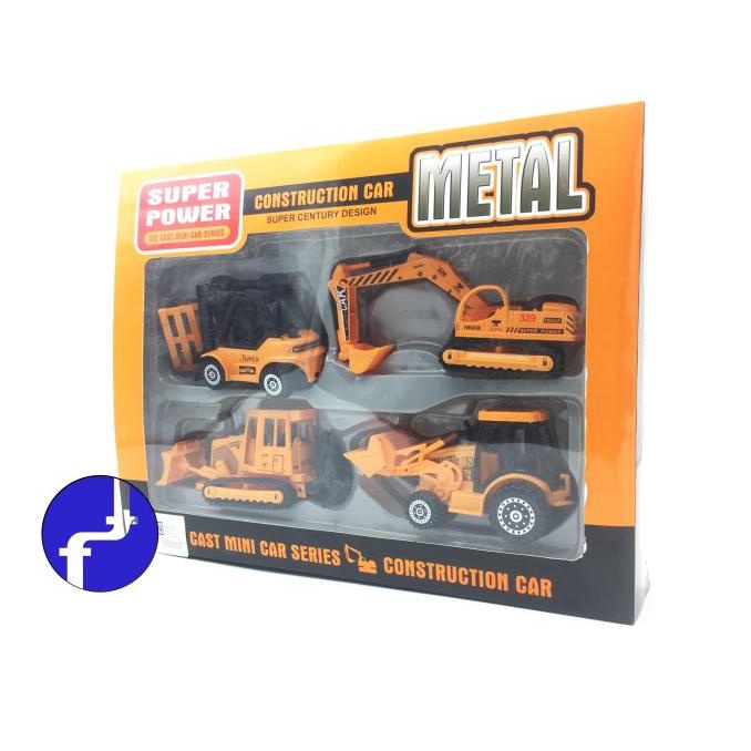 Sale Sale Mainan Excavator Bulldozer Beko Grader Die Cast Metal Construction F4 Termurah Termurah