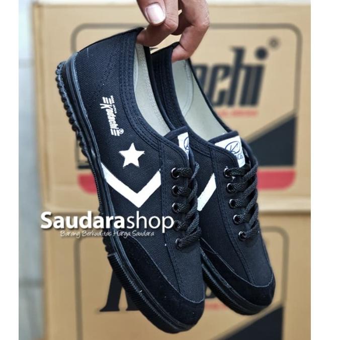 Kodachi 8119 Sepatu Kodachi Star Cefron Allblack / Kodachi Hitam