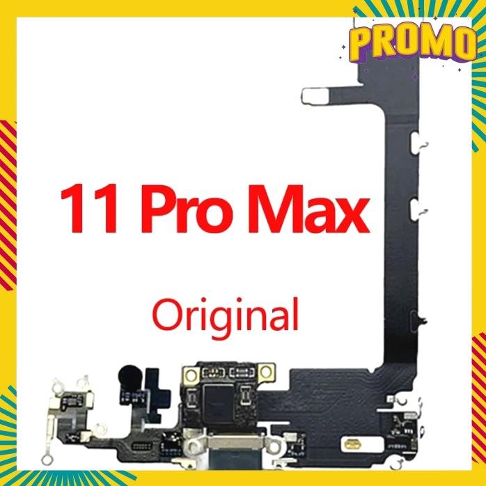 Iphone 11 Pro Max Flexible Fleksibel Connector Charger Original + Ic