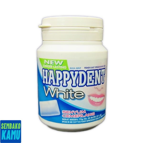 

Happydent White Baking Soda Botol 70 gr