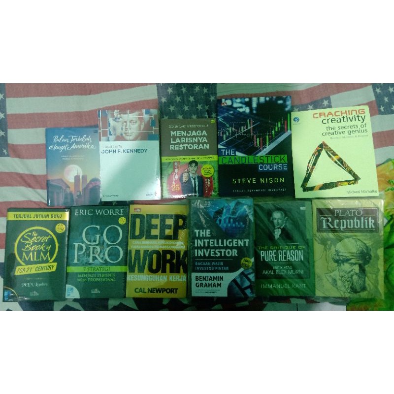 Buku Original Preloved - Novel - Pengembangan diri - bisnis -  cek deskripsi