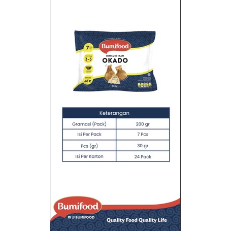 

Okado 200gr BUMIFOOD