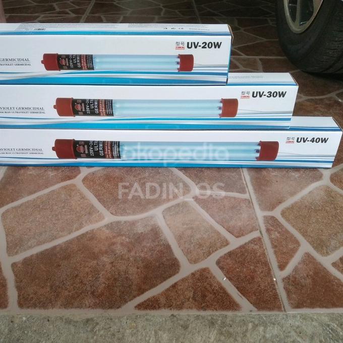 =====] Lampu UV Celup Aquarium Kolam Yamano UV 20/30/40 Watt UV Kolam Koi