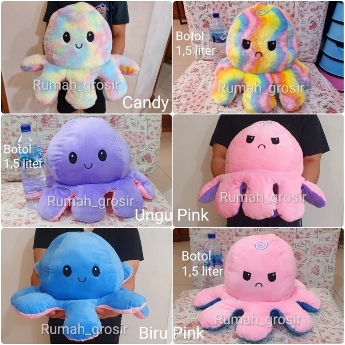 Boneka Gurita Octopus Doll Ukuran Jumbo Viral