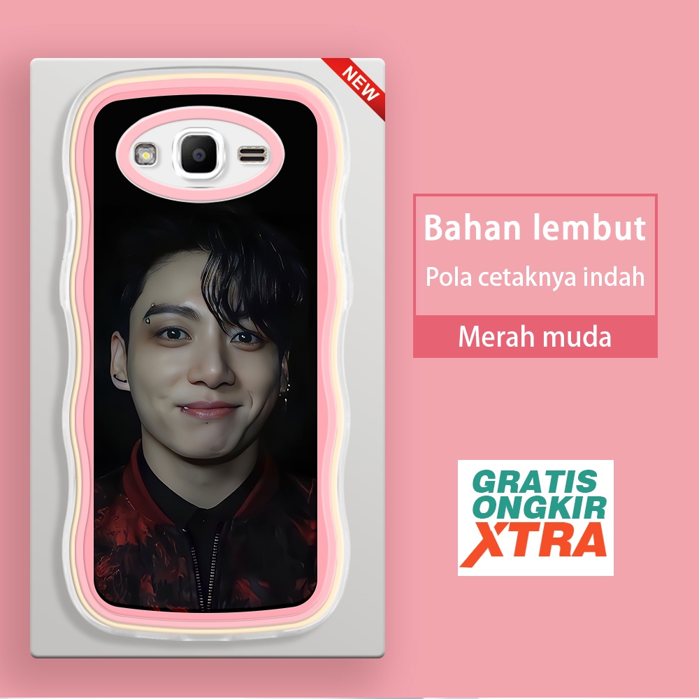 Samsung J7 J5Pro J3 J2 J7Pro J7Prime 2017 2016 2015 INS BTS Smile Jeon Jung Kook 전정국 Bangtan Boys BT