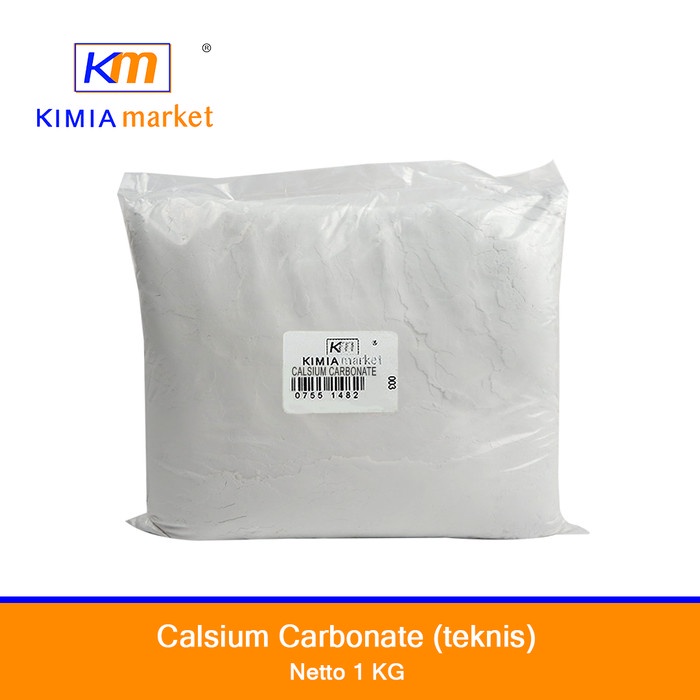CALCIUM CARBONAT / CACO3 / KALSIUM KARBONAT / KAPUR / 1 KG