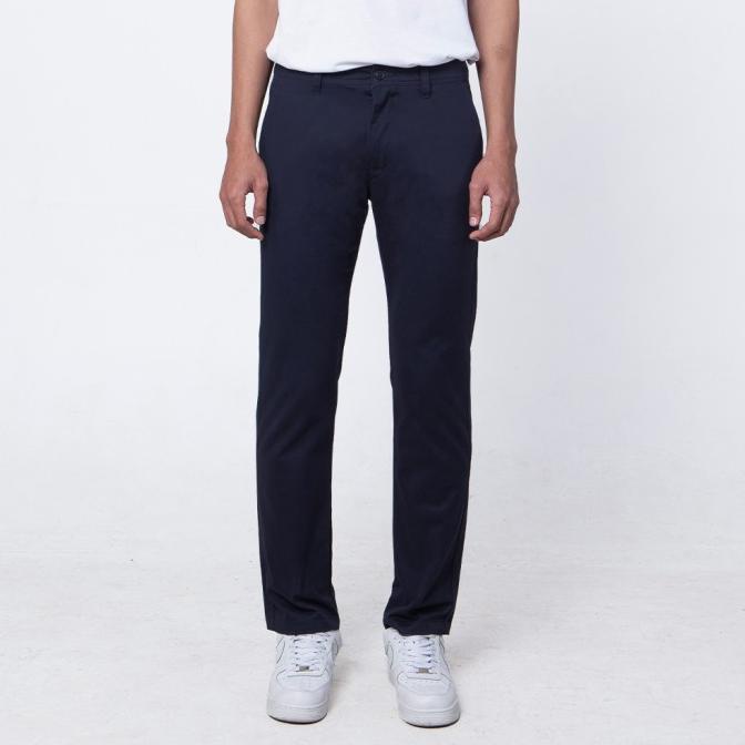 FREDDY CHINOS - NAVY - Bottoms Man Reguler Fit Edwin Jeans