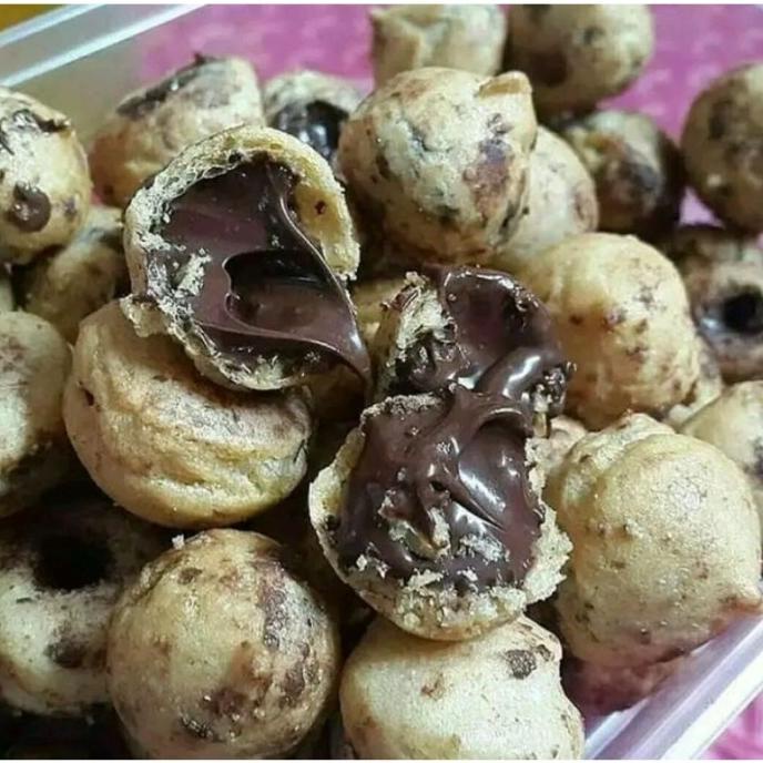 

KUE SUS KERING 1KG - SOES KERING COKLAT LUMER- SUS COKELAT KERING