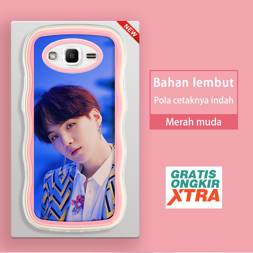 Samsung J7 J5Pro J3 J2 J7Pro J7Prime 2017 2016 2015 INS BTS Min Yoon Gi Bangtan Boys BT21 Cool Kor K