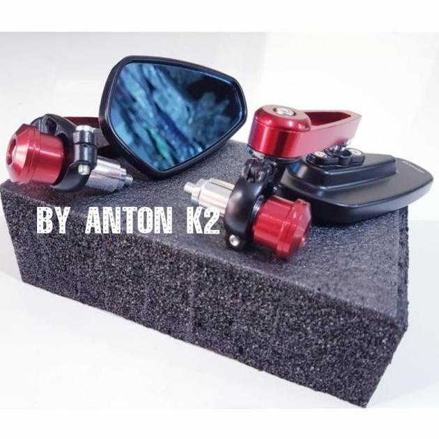 Kaca Spion Jalu Oval Variasi Motor Mio M3/Mio Gt/Soul Gt/X Ride/Freego