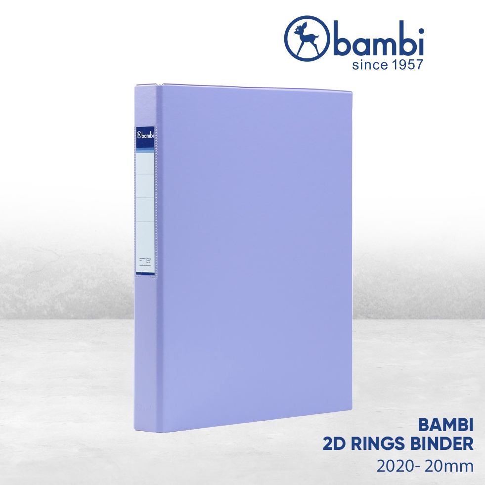 

Ready Bambi Ring Binder 2 Ring Folio 20 mm - 2020 61