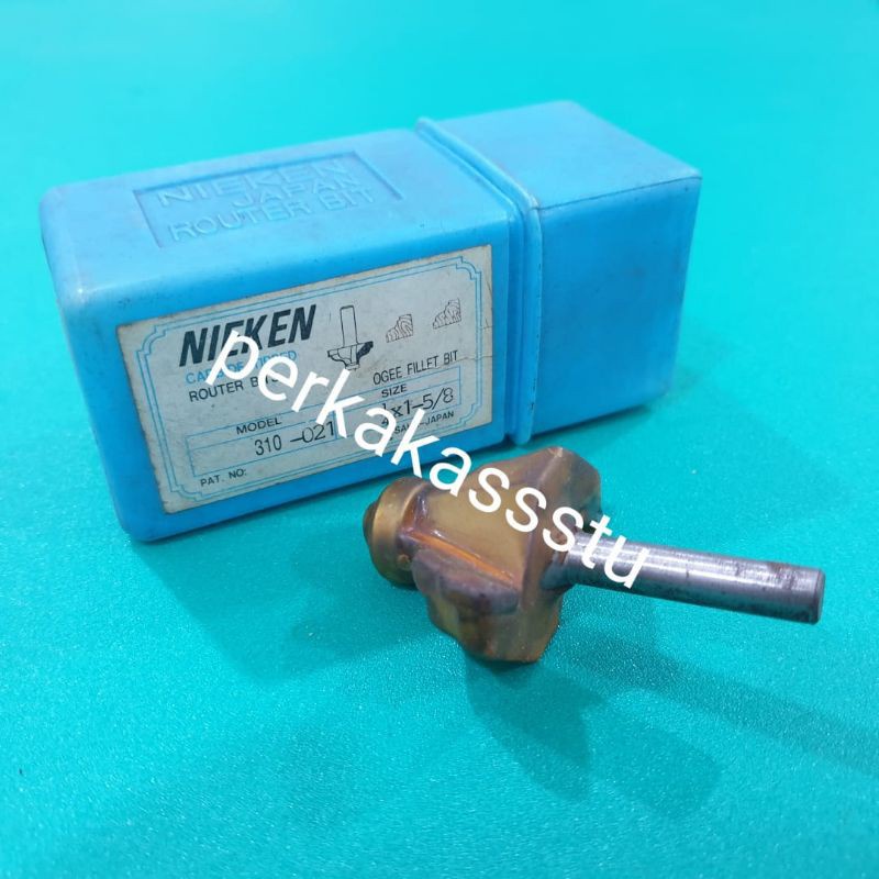 MATA PROFIL 310-021 OGEE FILLET ROUTER BIT BITS 310 021 310021