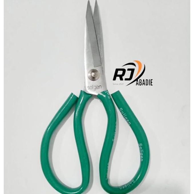 

Gunting Kodok Kulit Kain Serbaguna GG Karet Scissors SOLIGEN 8 Inch |Terlaris