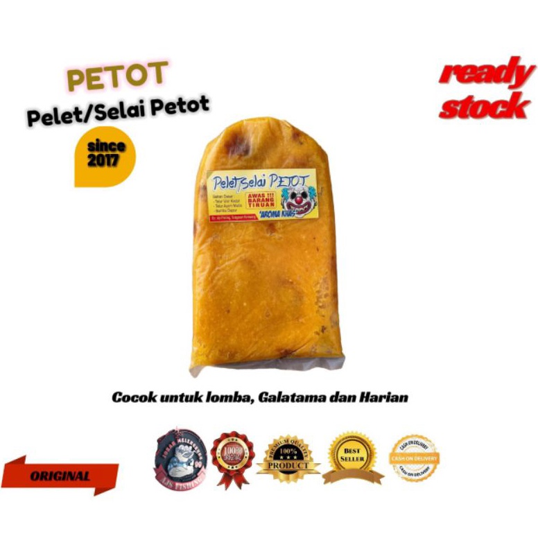 Langsung Kirim.. Umpan Galatama Lele Pelet/Selai PETOT (Original)