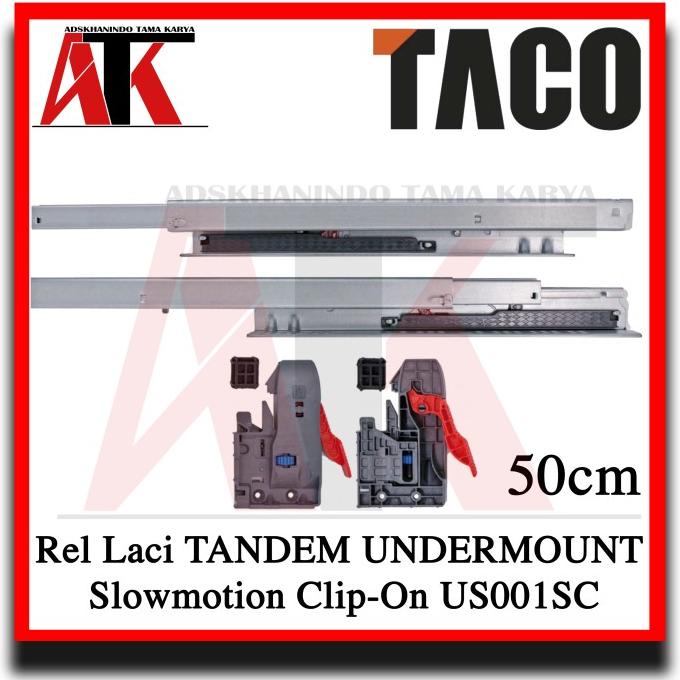 Sale Rel Laci Tandem Undermount Taco Us001Sc 50Cm Termurah Terlaris