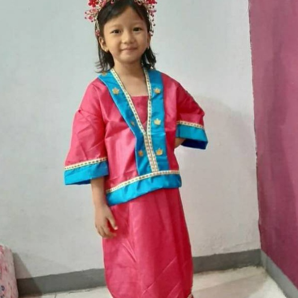 *Termurah* Baju Bodo & Bando TK & SD // Baju Adat Sulawesi // Baju Adat Bugis Makassar