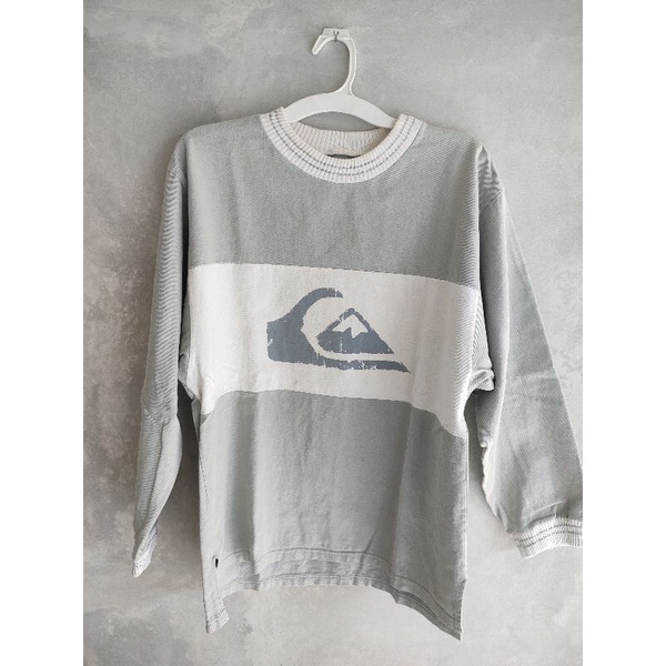 crewneck quicksilver size L - XL