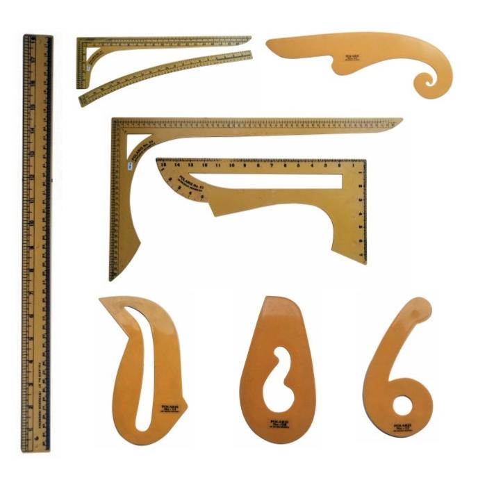 

*#*#*#*#] penggaris jahit lengkap set 9