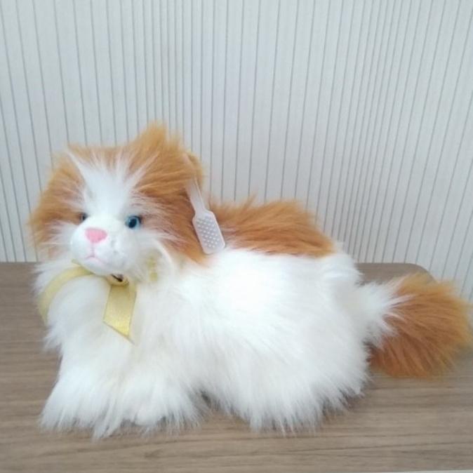 Boneka kucing lucu import