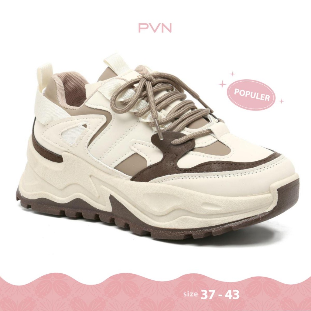 PVN Jeonghan Sepatu Sneakers Wanita Sport Shoes 605