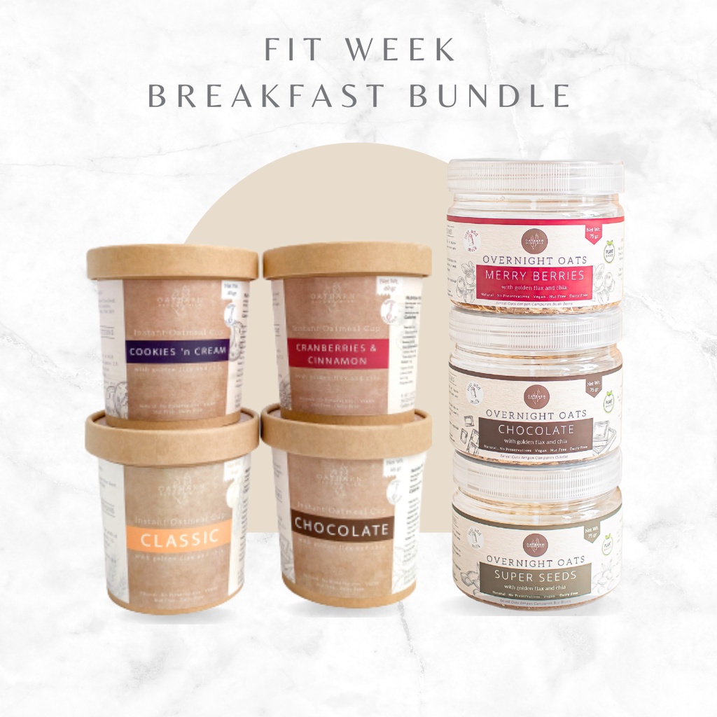 

Oatbarn Fit Week Breakfast Bundle Paket Sarapan Sehat