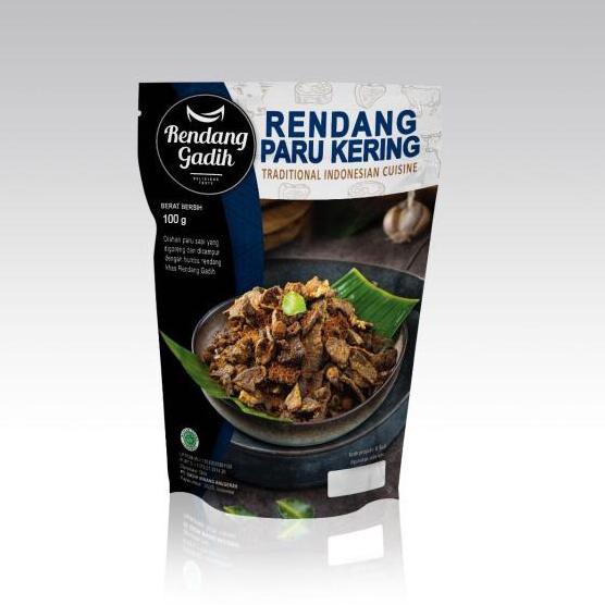 

Rendang Gadih Rendang Paru Kering 100gr