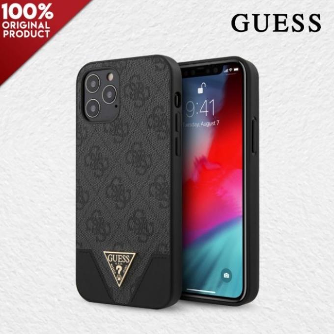 Case IPhone 12 / 12 Pro / 12 Pro Max Guess 4G Soft Hard Casing
