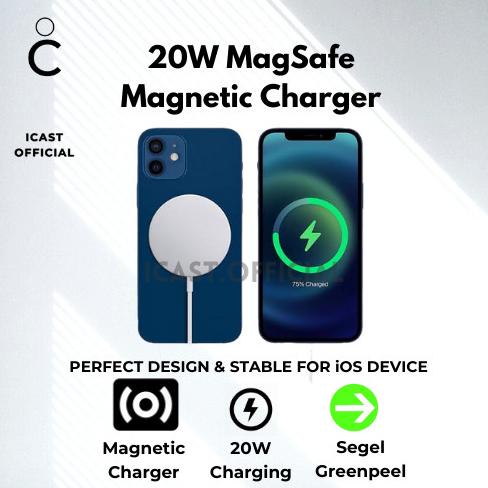 Magsafe Charger Apple 20W Fast Charging Wireless Charger iPhone Magnet
