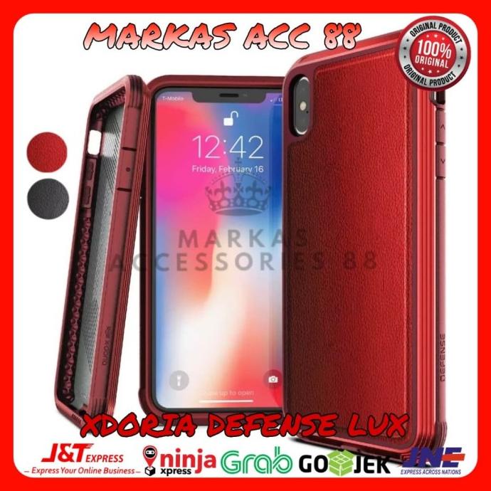 IPHONE XR 6.1 CASE X DORIA DEFENSE LUX LEATHER CASING BACK COVER