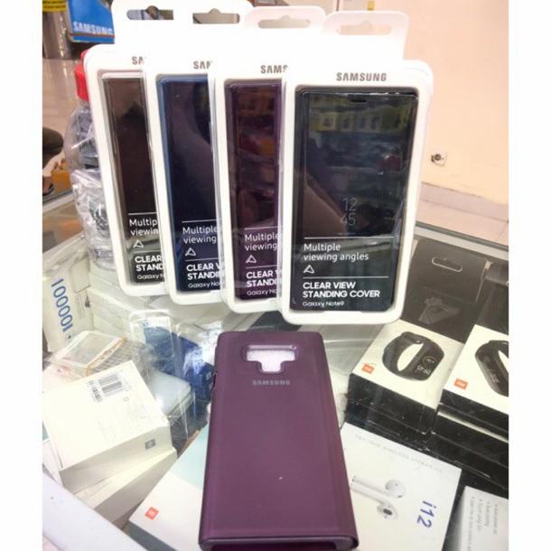Case Note 9 Clear View Standing Cover Galaxy Note9 Original Samsung