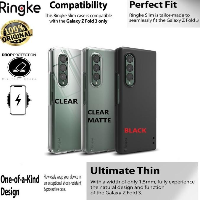 Case Samsung Galaxy Z Fold 3 RINGKE Slim Ultra Thin Casing Spigen