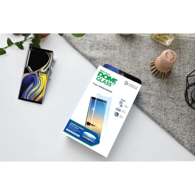 Whitestone Dome Full Adhesive Tempered Glass Samsung Note 9 Non UV