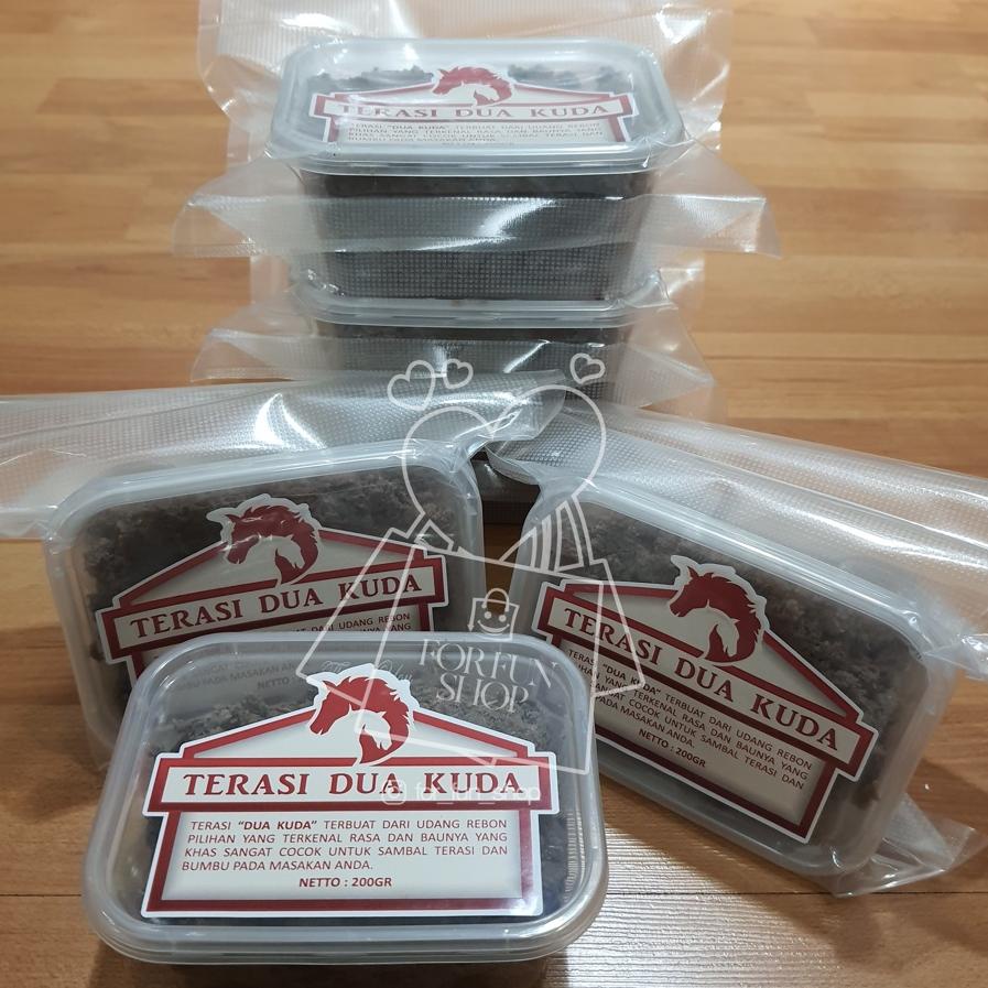 

Promo Terasi Dua Kuda 200Gr - Terasi Udang Rebon Premium 200Gr