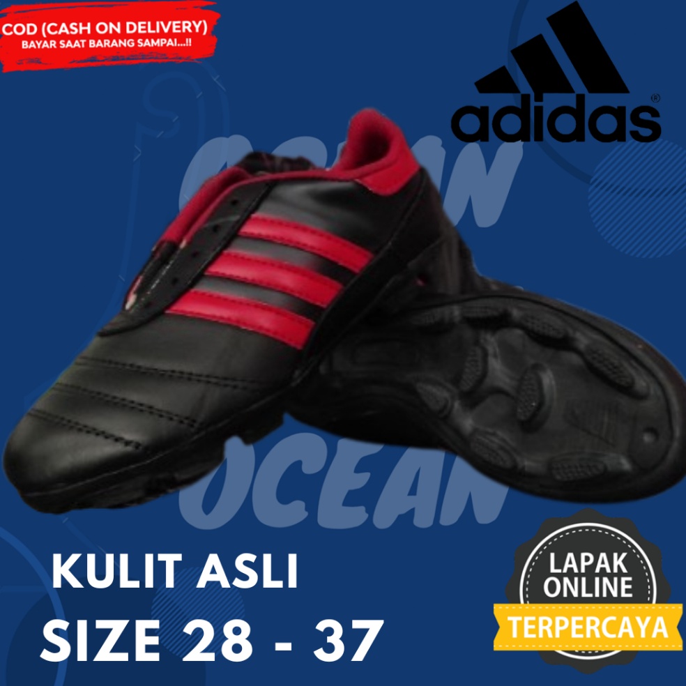 [PRS] Ocean Sport - sepatu bola anak kecil sd kulit asli adidas size 28 83