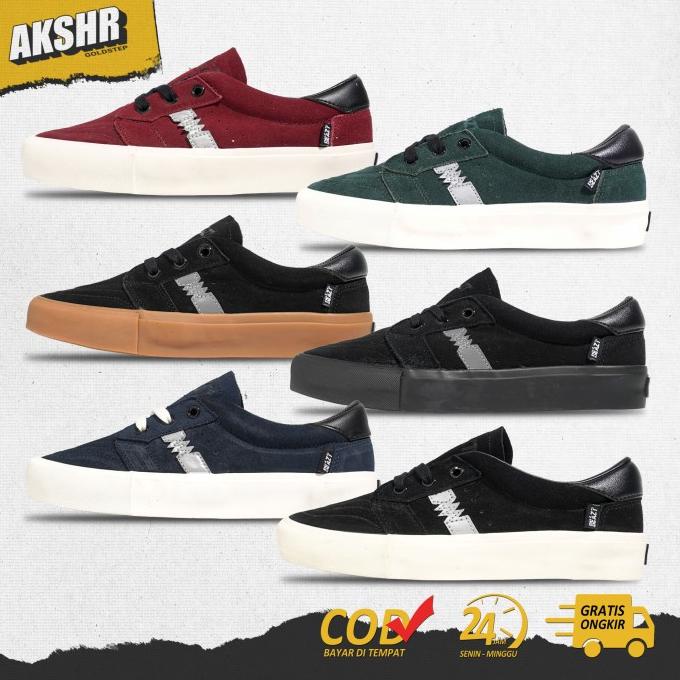 Sepatu Beazt Luxo Warna Black white/Navy/Maroon/Monoblack/Green