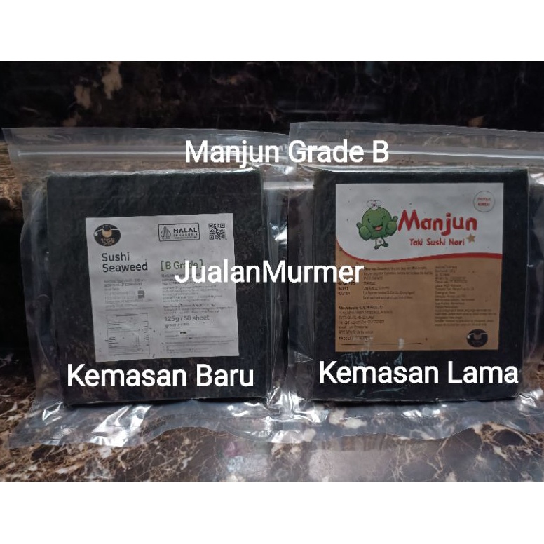 

FQBJ5440 Manjun Sushi Nori 50 Lembar 1 Pack