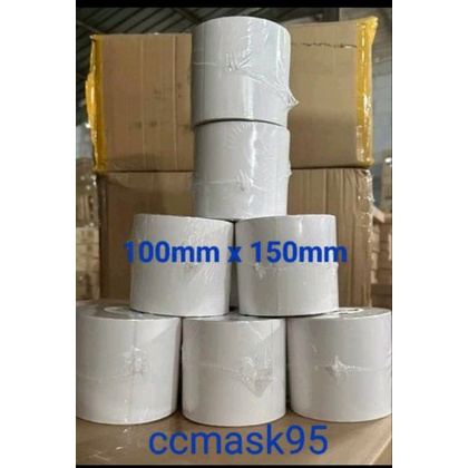 

[FX☀/Z❣) Thermal 100 x 150 // thermal printer isi 500pcs // thermal paper //kertas thermal 100x150 // kertas thermal // kertas thermal sticker // thermal paper // thermal roll // thermal lipat //- terrviral..!