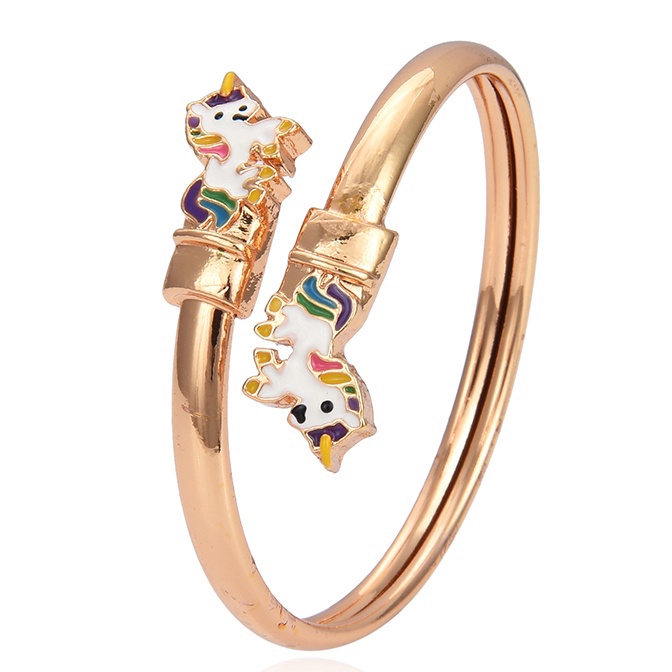 (U-P❣♥3> HYL JEWELRY COD Couple gelang titanium anak wanita anti karat silver emas muda bayi couple 