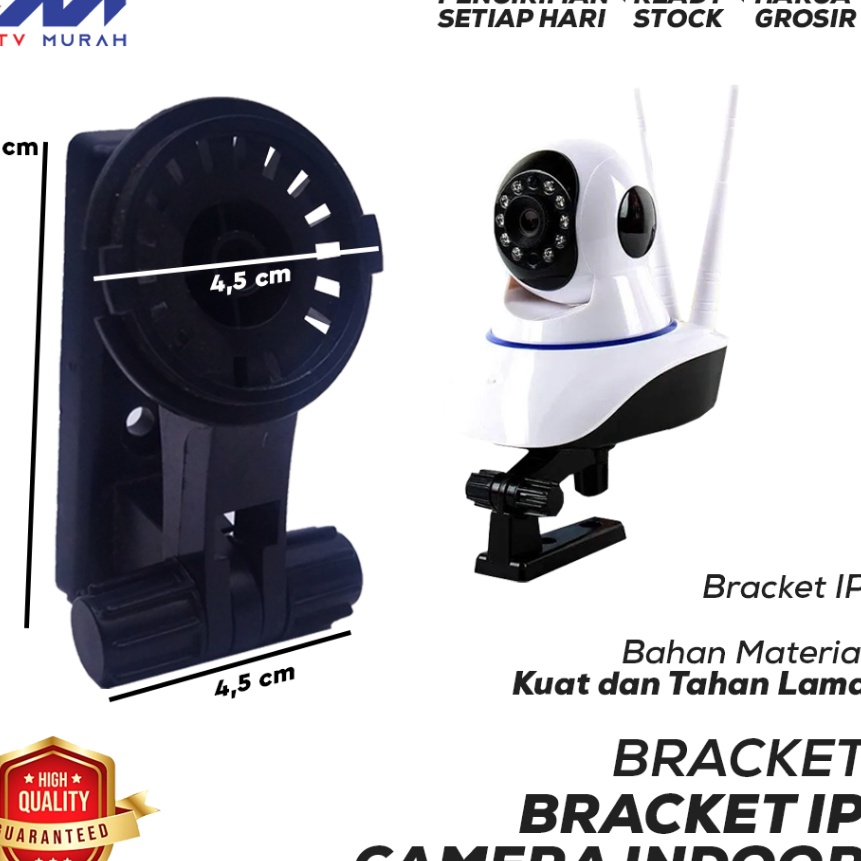(L-P♡✮7) Bracket Ip Camera, Cocok Digunakan untuk Camera CCTV Ip/Wifi. Bracket Camera Ip Indoor/ vir
