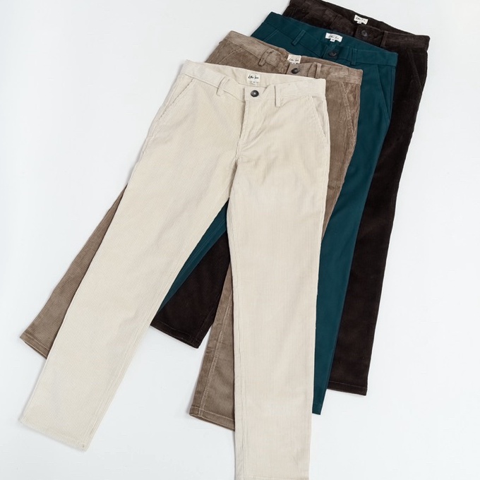GROSIR Kiko Ina Corduroy pants Vintage wash edition | Celana panjang pria murah