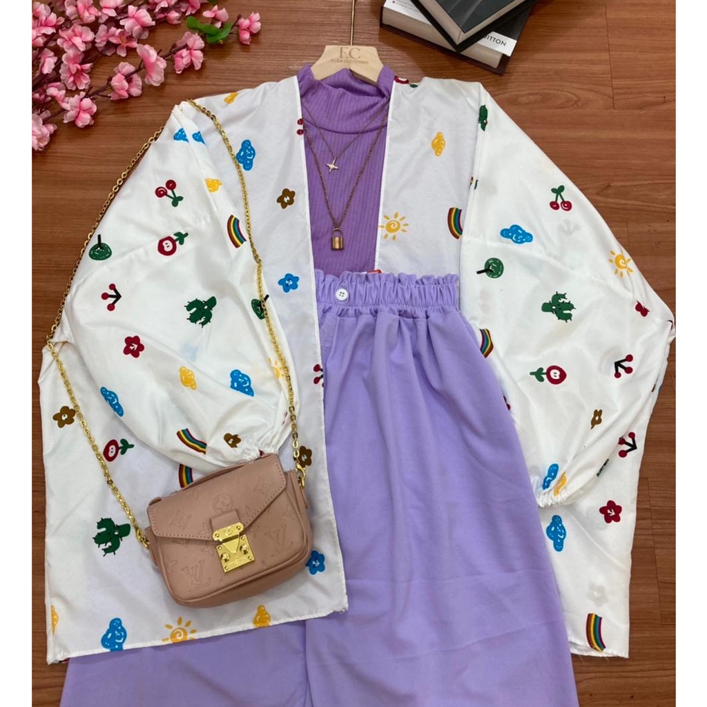 (J-L☼➤Z) NEW SET KIYOWO 3IN1 OUTER KIYOWO+CELANA+MANSET BADAN/ amanaah.