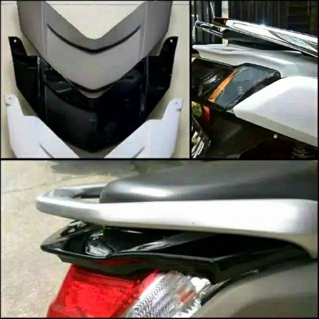 Ducktail Nmax Old Sirip Lampu Stop Nmax Old Cover Topi Lampu Stop Nmax Berkualitas