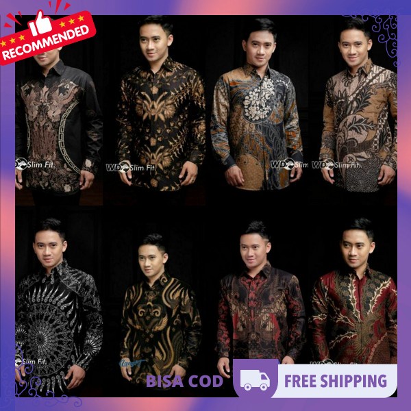 Kemaja Pria Batek Lengan Pendek Panjang Kemeja Cowok Distro Modern Bju Bstik Dewasa Modrn Hwm Pria P