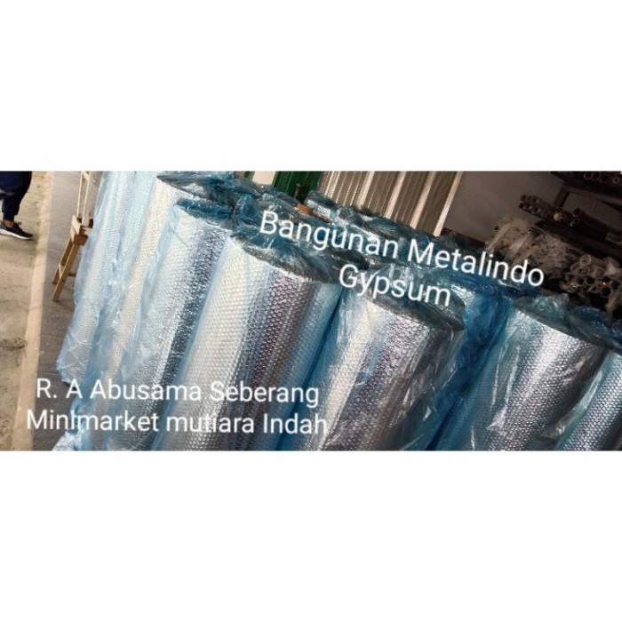 Asfiya Peredam Panas Atap - Aluminium Foil Bubble