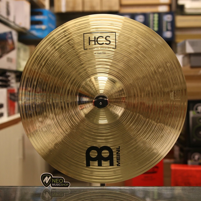 Terlaris Cyimbu Cymbal Meinl Hcs18Cr Meinl Crash Ride 18" Original