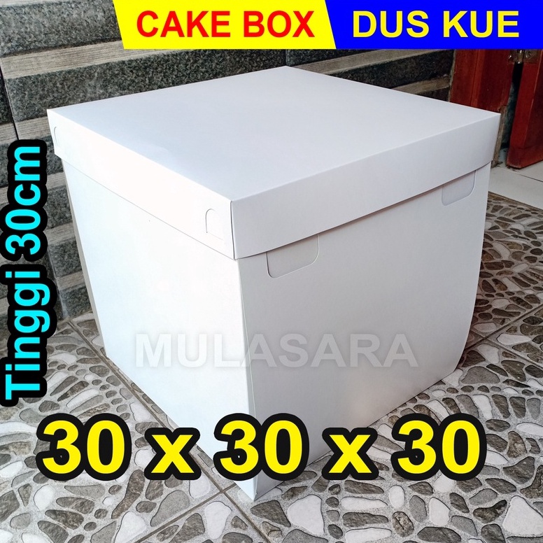 

Murah_Meriah Dus 30x30x30 cm/ 30x30/ Dus Kue ulang tahun/ Box Kue/ box Roti/ Cake Box/ kotak kue/ Dus Bolu Recomended