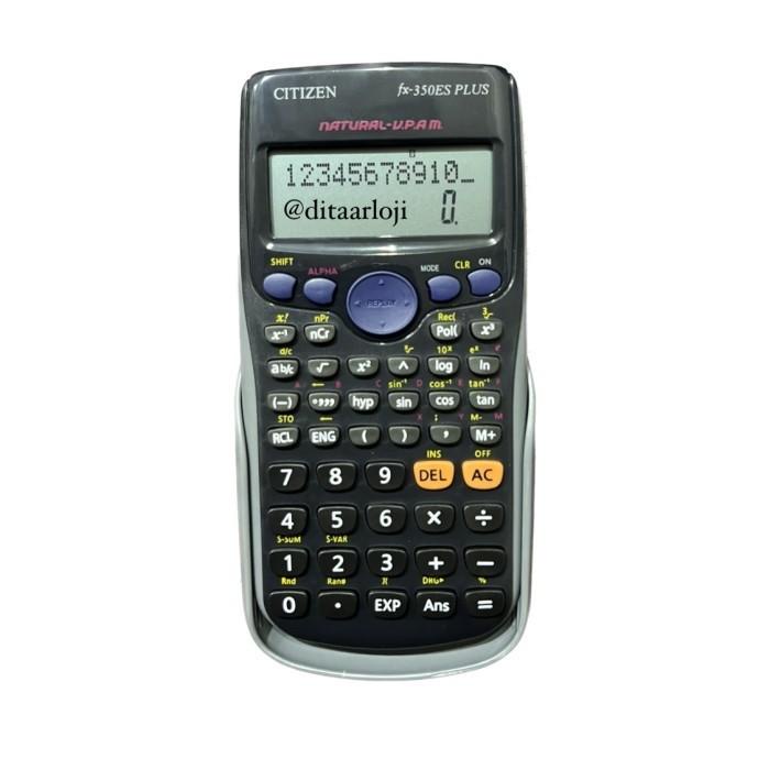 

Kalkulator Citizen Fx350Es Plus Scientific Calculator Sekolah Lengkap