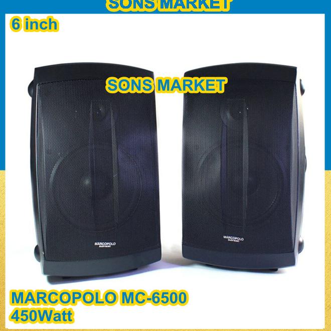 Speaker Box Wall Dinding Gantung Pasif Marcopolo Mc 6500 6.5 Inch 6.5"